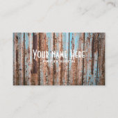 Grunge Roststruktur Visitenkarte (Vorderseite)