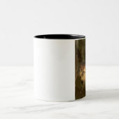 Grunge-Rotwild und Camoflage Tasse (Mittel)