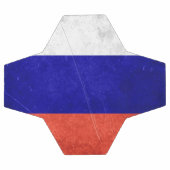 Grunge Russische Flagge Fußball (Flach)
