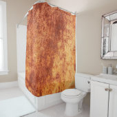 Grunge ruste Metallstruktur, Rost und oxidiert met Duschvorhang (Beispiel)