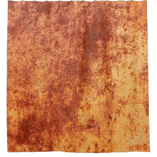 Grunge ruste Metallstruktur, Rost und oxidiert met Duschvorhang