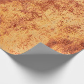 Grunge ruste Metallstruktur, Rost und oxidiert met Geschenkpapier (Ecke)