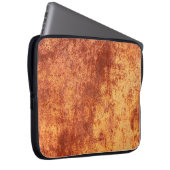 Grunge ruste Metallstruktur, Rost und oxidiert met Laptopschutzhülle (Vorne Rechts)