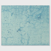 Grunge Rustic Blue Teal Vintage Texture Geschenkpapier (Flach)