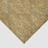 Grunge, rustikal, Damast, Bronze, Antike, Seidenpapier (Ausschnitt)