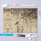 Grunge Rustikale Beige Brown Vintage Textur Seidenpapier (Handwerk)