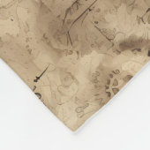 Grunge Rustikale Dampfsperre (11) Fleecedecke (Ecke)