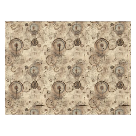 Grunge Rustikale Dampfsperre (11) Tischdecke (Vorderseite (Horizontal))