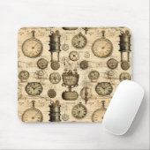 Grunge Rustikale Dampfsperre (14) Mousepad (Mit Mouse)