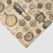 Grunge Rustikale Dampfsperre (14) Seidenpapier (Detail)