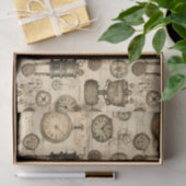 Grunge Rustikale Dampfsperre (14) Seidenpapier (Geschenk)