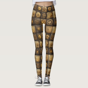 Grunge Rustikale Dampfsperre (15) Leggings
