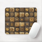 Grunge Rustikale Dampfsperre (15) Mousepad (Mit Mouse)