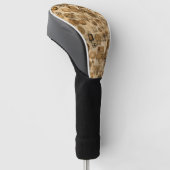 Grunge Rustikale Steampunkuhr (4) Golf Headcover (angewinkelt)