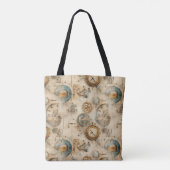 Grunge Rustikale Steampunkuhr (7) Tasche (Rückseite)