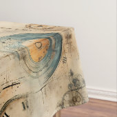 Grunge Rustikale Steampunkuhr (7) Tischdecke (Beispiel)