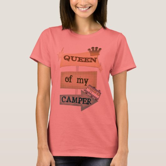 Grunge RV Camper T - Shirt (Vorderseite)