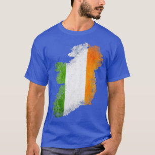Grunge Saint Patrickx27s Lucky Leprechaun Irland T-Shirt
