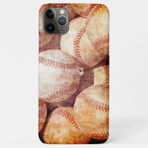 Grunge-schmutzige-vintage-abgenutzte-Baseball-Spor Case-Mate iPhone Hülle
