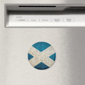 Grunge Schottland-Flagge Magnet (In Situ (Geschirrspüler))