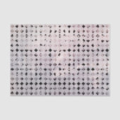 Grunge-Schwarz-weißes verblaßtes queres Seidenpapier (Vorderseite)