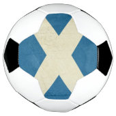 Grunge Scottish Flag Illustration Fußball (Gedreht)