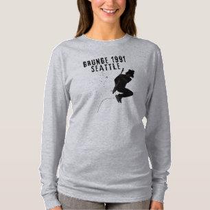 Grunge Seattle 1991 Music Scene Liebe Seattle Vint T-Shirt