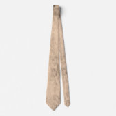 Grunge Sepia Pink Brown Muster Klasse Chic Krawatte (Vorderseite)