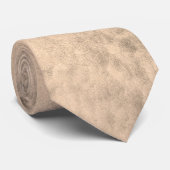 Grunge Sepia Pink Brown Muster Klasse Chic Krawatte (Gerollt)