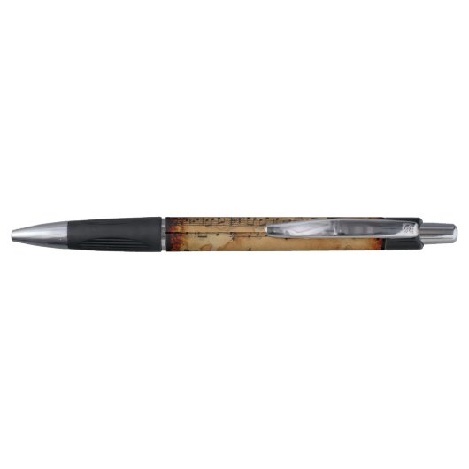 Grunge Sheet Music-Liebhaber Kugelschreiber (Rückseite)