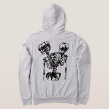 Grunge-Skelett-Gothic-Dunkel-Ästhetik-T-Shirt