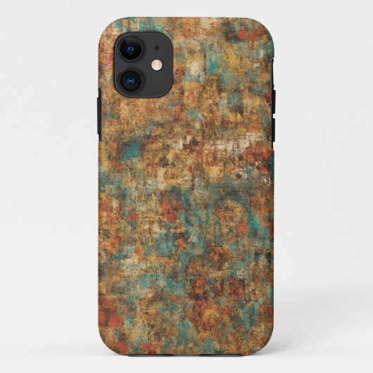 Grunge Skull Art Mobile Case (Rückseite)
