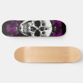Grunge Skull Skateboard (Horizontal)