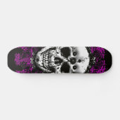 Grunge Skull Skateboard (Horizontal)