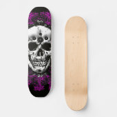 Grunge Skull Skateboard (Vorderseite)