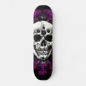 Grunge Skull Skateboard (Vorderseite)