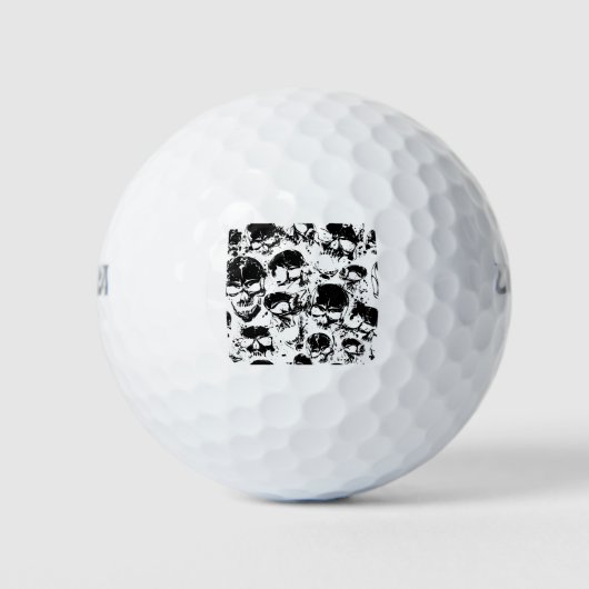 Grunge Skulptur Golfball (Vorderseite)