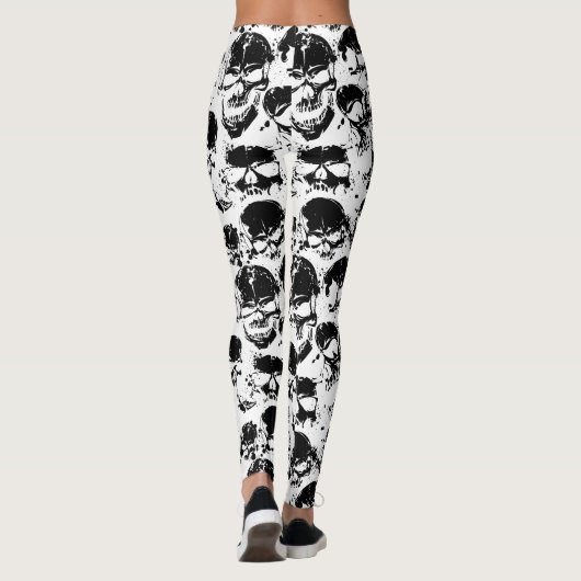 Grunge Skulptur Leggings (Rückseite)