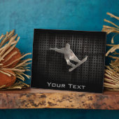 Grunge Snowboarding Fotoplatte (Seite)