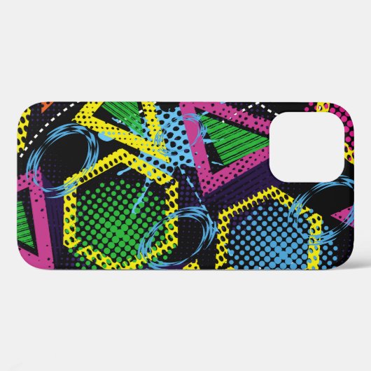 Grunge Sportmuster, Kinderdesign. Case-Mate iPhone Hülle (Rückseite (Horizontal))