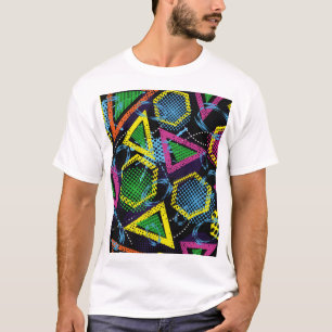 Grunge Sportmuster, Kinderdesign. T-Shirt