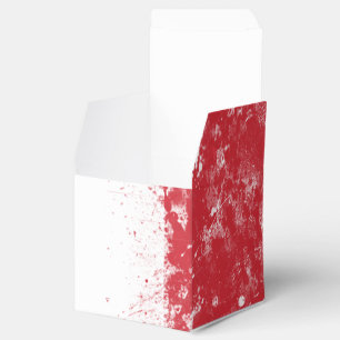 Grunge Spritzer Anstrich Flag Italien Geschenkschachtel
