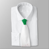 Grunge Spritzer Anstrich Flag Italien Krawatte (Gebunden)