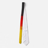 Grunge-Spritzer - Anstrichfarbene Flagge Krawatte (Rückseite)