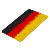 Grunge-Spritzer - Anstrichfarbene Flagge Magnet (Linke Seite)
