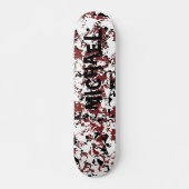 Grunge-Spritzerskateboard-Plattform Skateboard (Vorne)