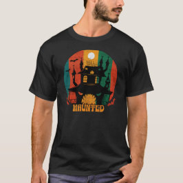 Grunge Spuk House Halloween T-Shirt