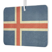 Grunge Staatsflagge Islands Autolufterfrischer (Links)