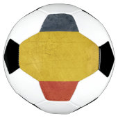 Grunge Staatsflagge Rumäniens Fußball (Gedreht)