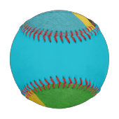 Grunge Staatsflagge Tansanias Baseball (Rückseite)